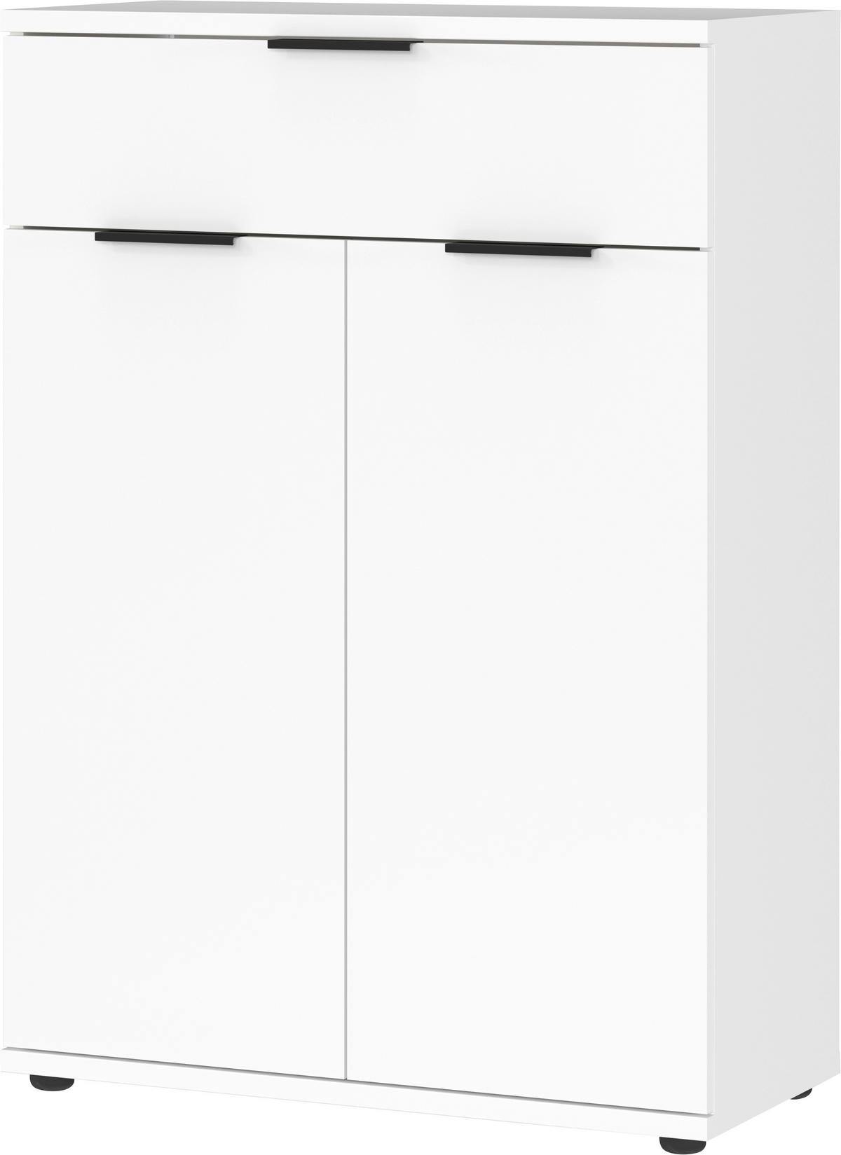 Schuhschrank 2790-84 weiß B/H/T: ca. 75x108x37 cm 2790-84 - weiß (75,00/108,00/37,00cm) - Germania