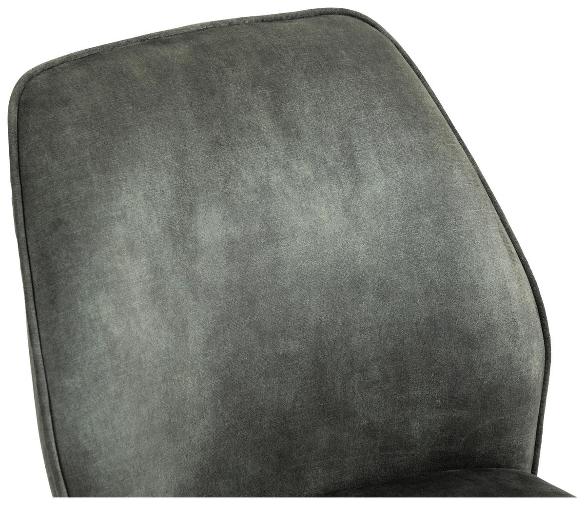 Stuhl Mailand moosgrün Microfaser B/H/T: ca. 53x89x64 cm Mailand - moosgrün (53,00/89,00/64,00cm)