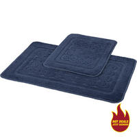 Badgarnitur Badgarnitur_Welle_2tlg.o.A. blau - blau (80,00/50,00cm) - Sensation