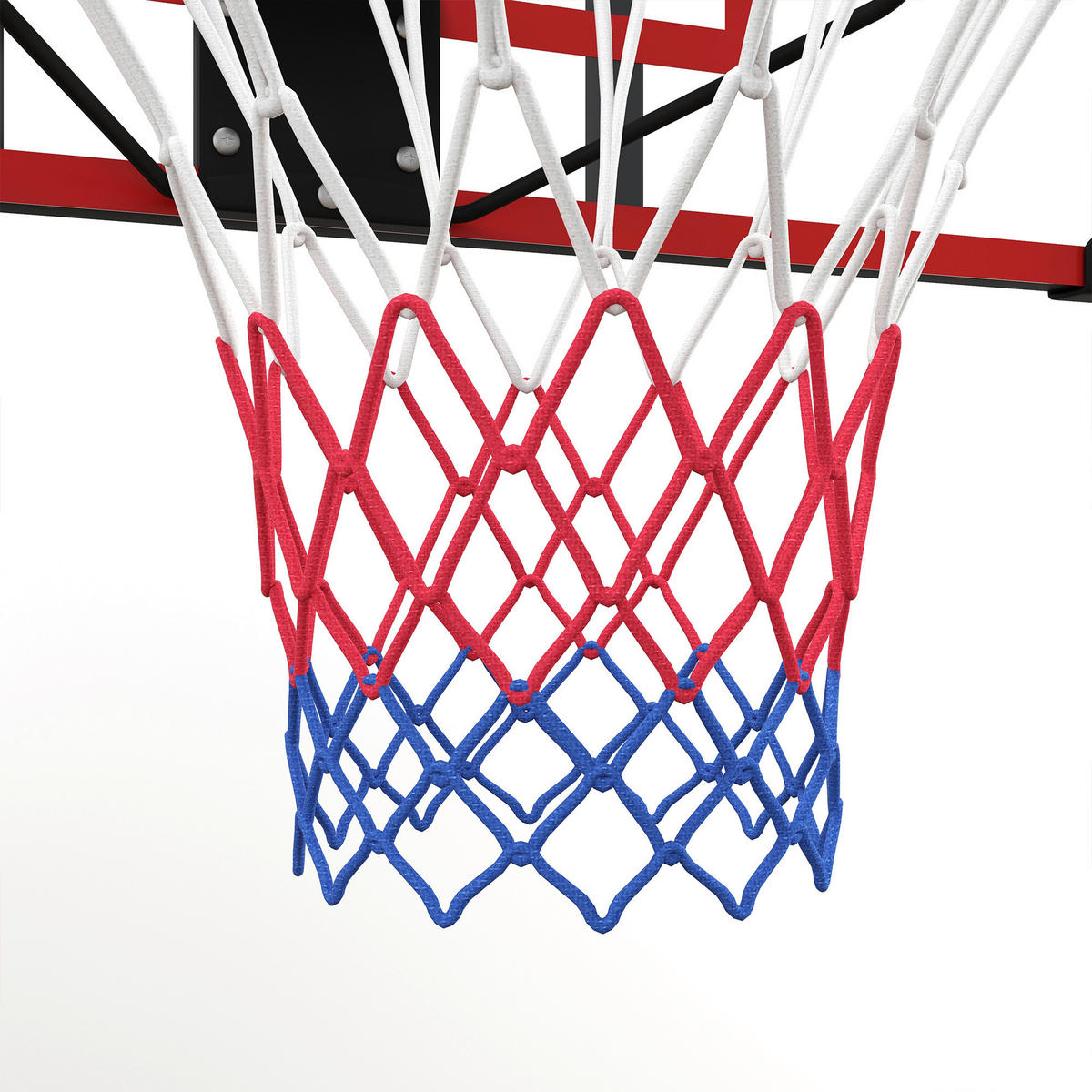 SPORTNOW Basketballkorb rot Kunststoff B/H/L: ca. 61x73x113 cm Basketballkorb - rot/schwarz (113,00/61,00/73,00cm) - SPORTNOW