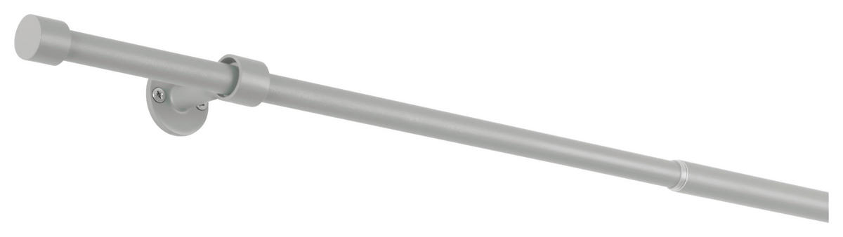 ondeco Stilgarnituren Cool-Gray Metall L: ca. 280 cm ausziehbar von ca. 160 bis 280 cm 1.0 Läufe Teleskopgarnitur_2in1 - Cool-Gray (280,00cm) - ondeco