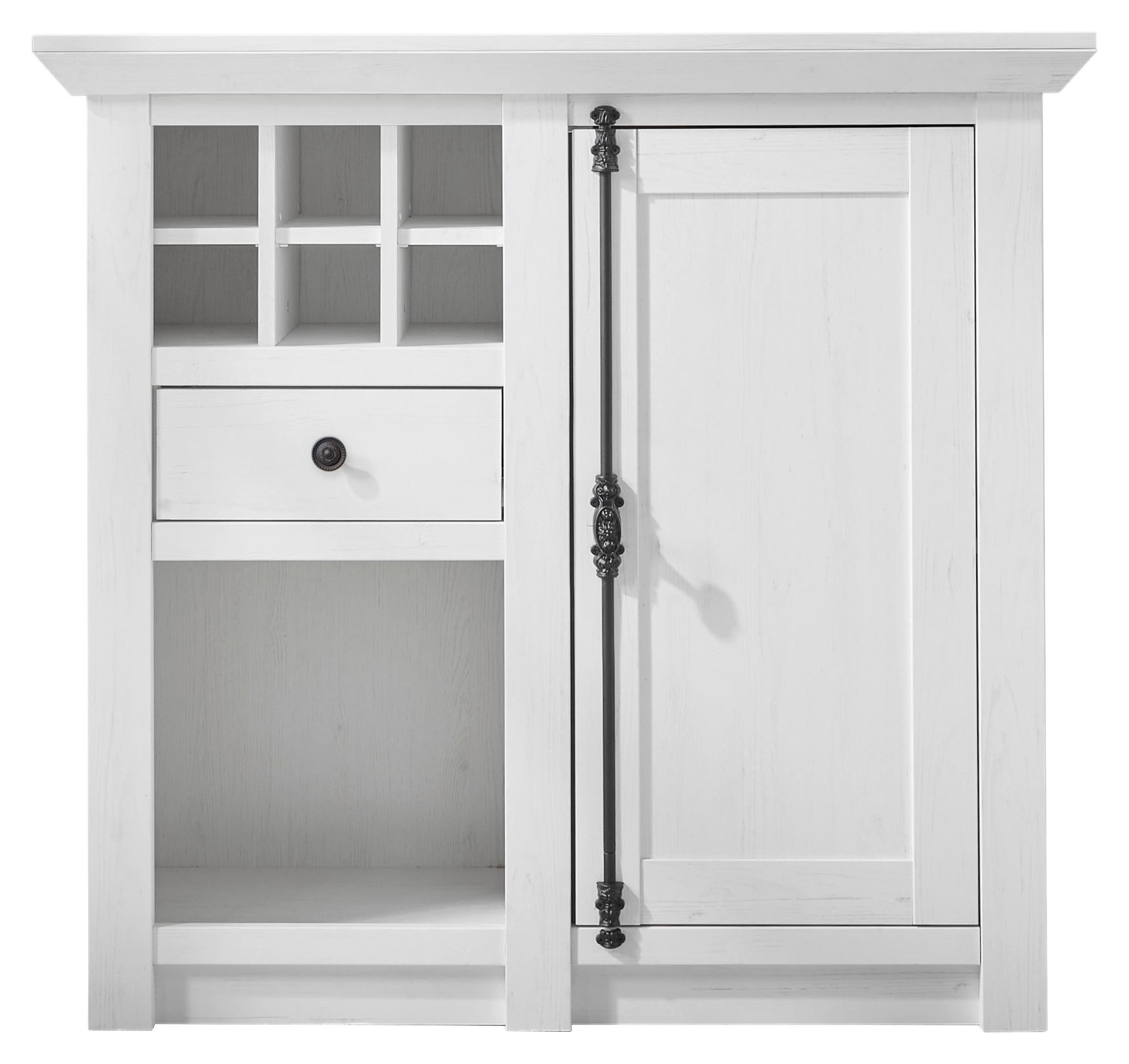 Sideboard Westerland weiß B/H/T: ca. 105x100x45 cm Westerland - weiß (105,00/100,00/45,00cm)