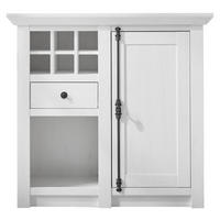 Sideboard Westerland weiß B/H/T: ca. 105x100x45 cm Westerland - weiß (105,00/100,00/45,00cm)