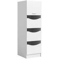 Wäscheschrank Free weiß B/H/T: ca. 60x196x68 cm Free - weiß (60,00/196,00/68,00cm) - xonox.home
