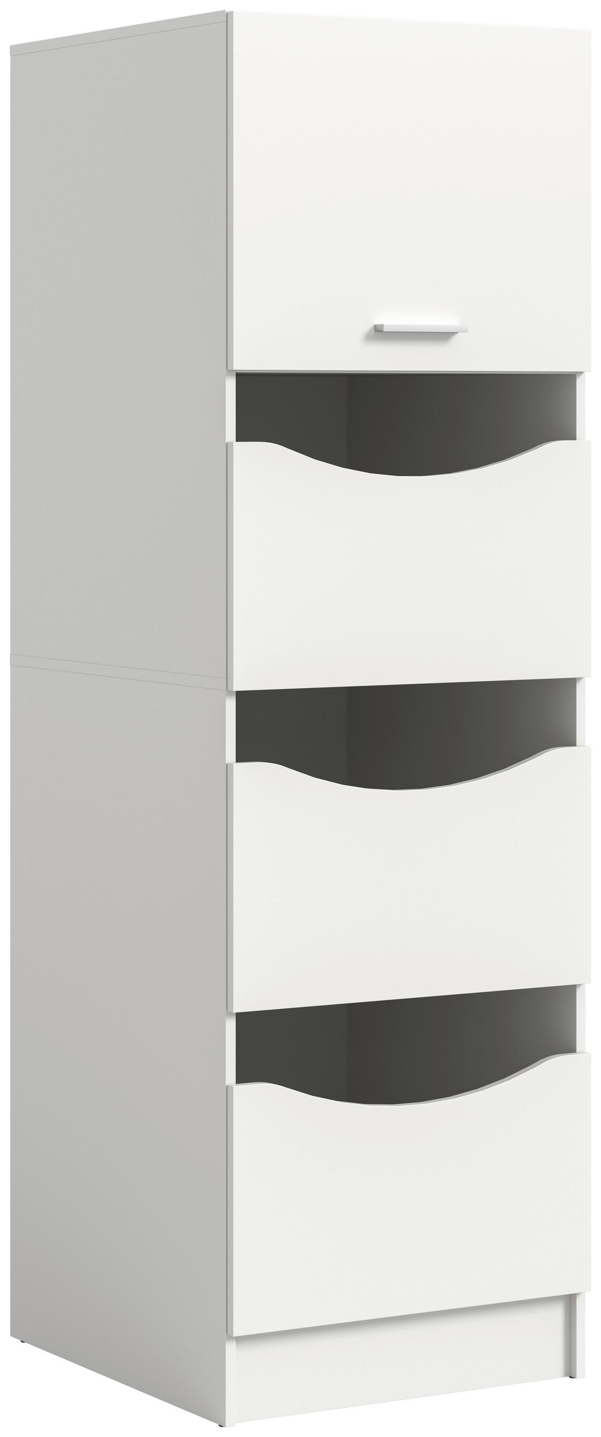 Wäscheschrank Free weiß B/H/T: ca. 60x196x68 cm Free - weiß (60,00/196,00/68,00cm) - xonox.home