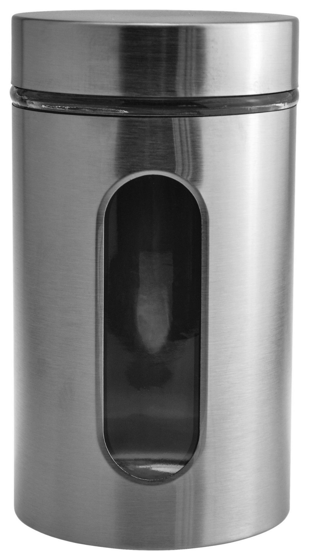 POCOline Vorratsdose silber Edelstahl Vorratsdose 990ml - silber - POCOline