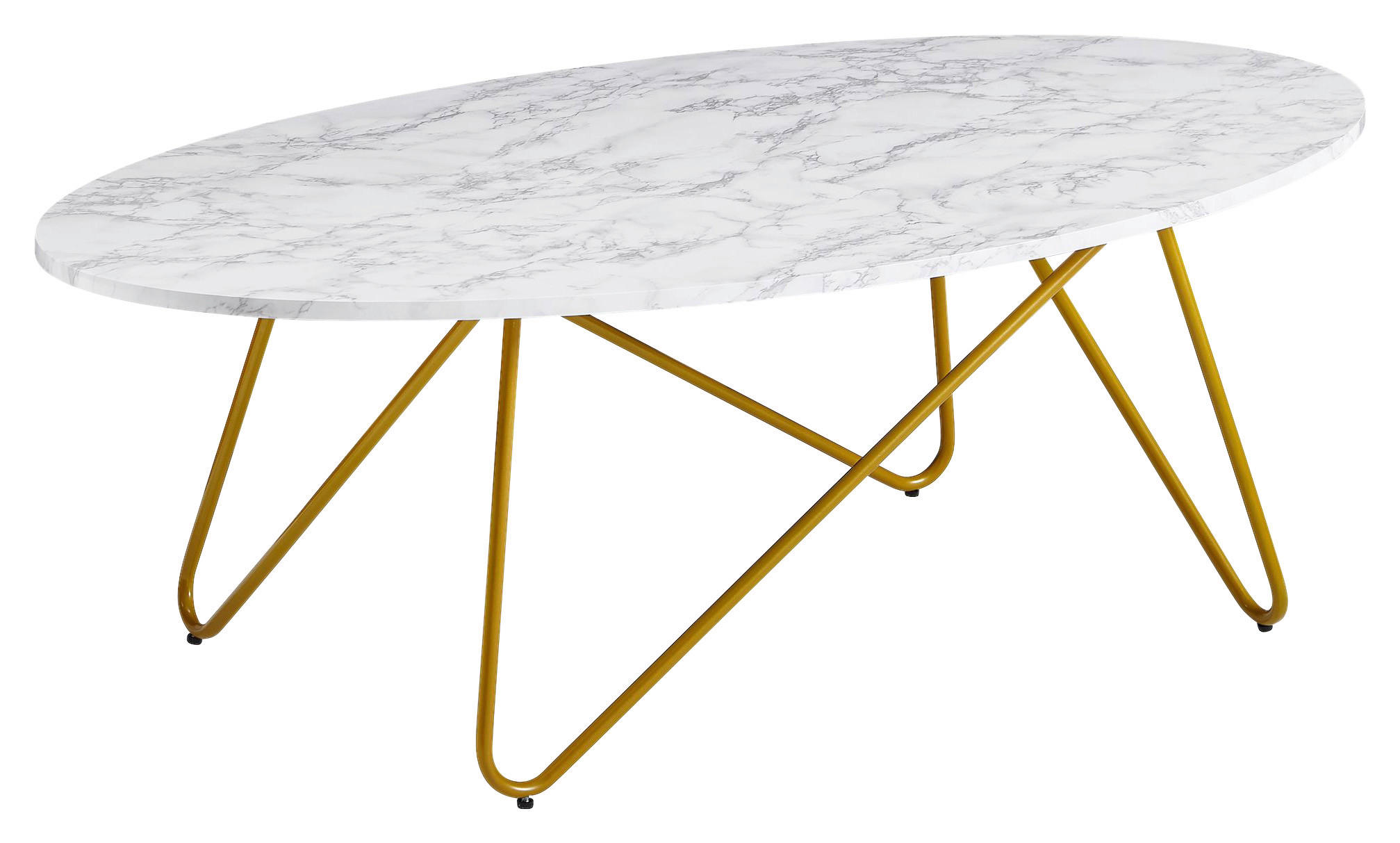 Couchtisch weiß B/H/T: ca. 120x40x60 cm Couchtisch - weiß (120,00/40,00/60,00cm) - Wohnling