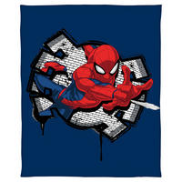 Wohndecke Spiderman Multi Polyester B/L: ca. 130x170 cm Spiderman - Multi (130,00/170,00cm)