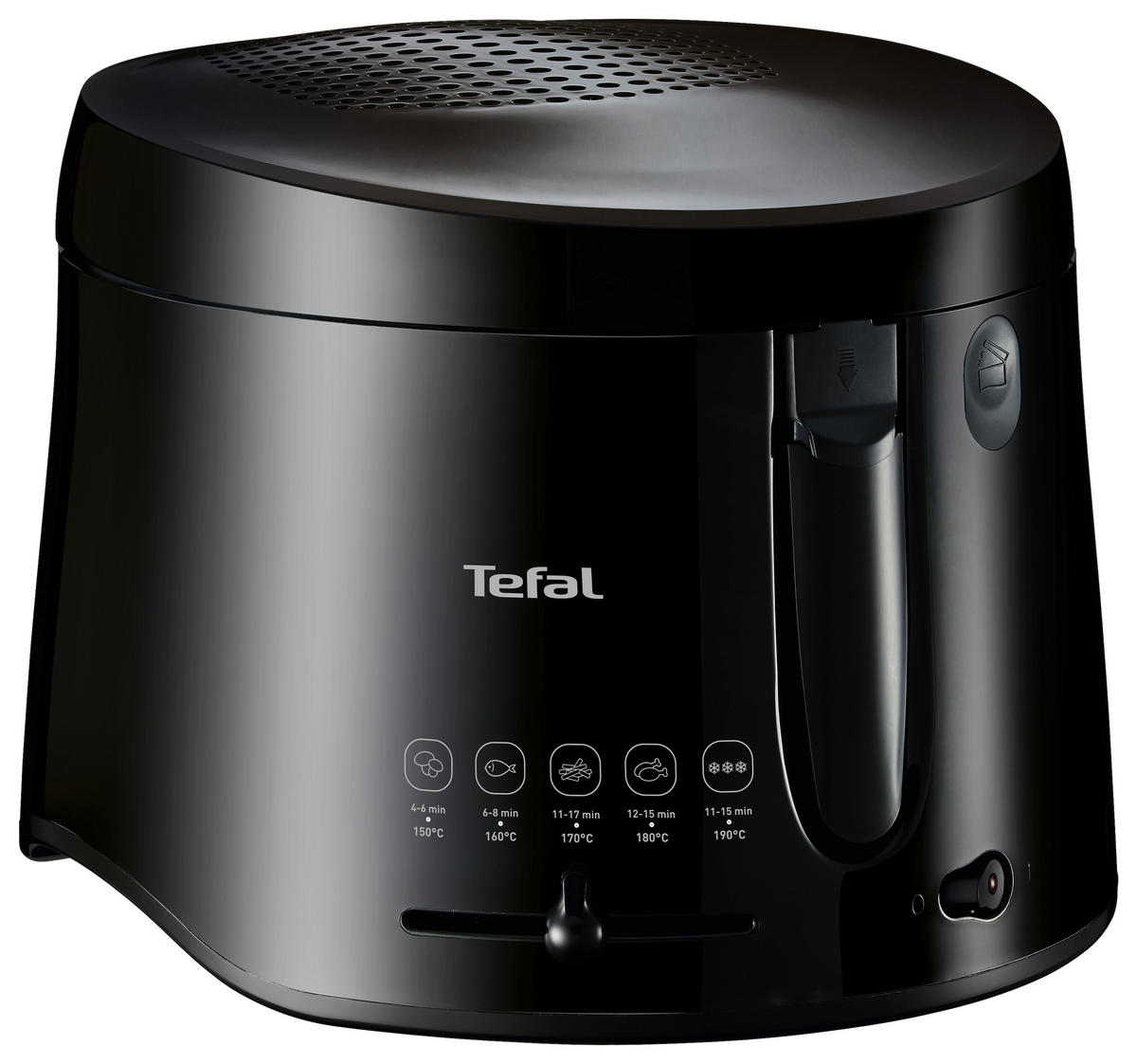 Tefal Fritteuse FF1078 Maxi Fry schwarz Kunststoff B/H/T: ca. 35x26x35 cm ca. 2,1 l Fritteuse FF1078 - schwarz (35,00/26,00/35,00cm) - Tefal