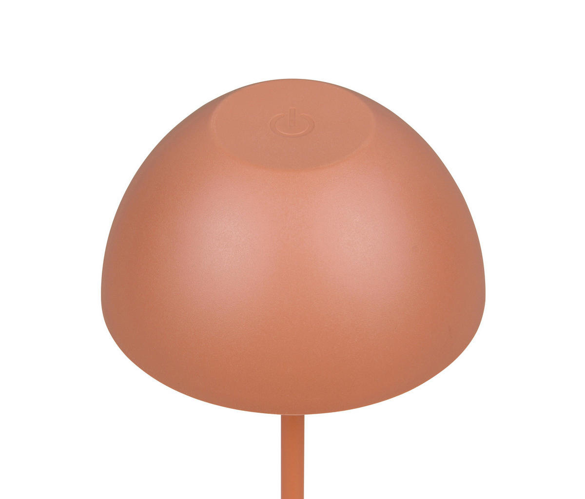 Reality LED Tischleuchte ORTIZ apricot Kunststoff H: ca. 2 cm 1 Brennstellen Ortiz - apricot (2,00cm) - Reality