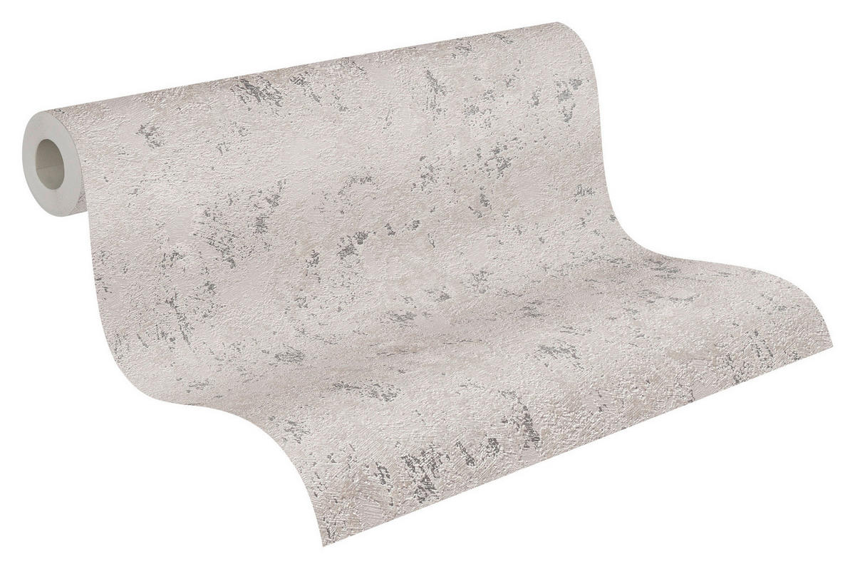 A.S.Creation Vliestapete silber beige B/H/D: ca. 53x1005x9 cm Vliestapete - beige/silber (9,00/1005,00cm) - A.S.Creation