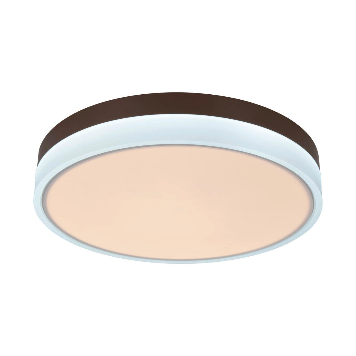 Näve Leuchten LED-Deckenleuchte weiß Kunststoff Metall B/H/T/D: ca. 50x9x50x50 cm LOLA - weiß (50,00/9,00/50,00cm) - Näve Leuchten