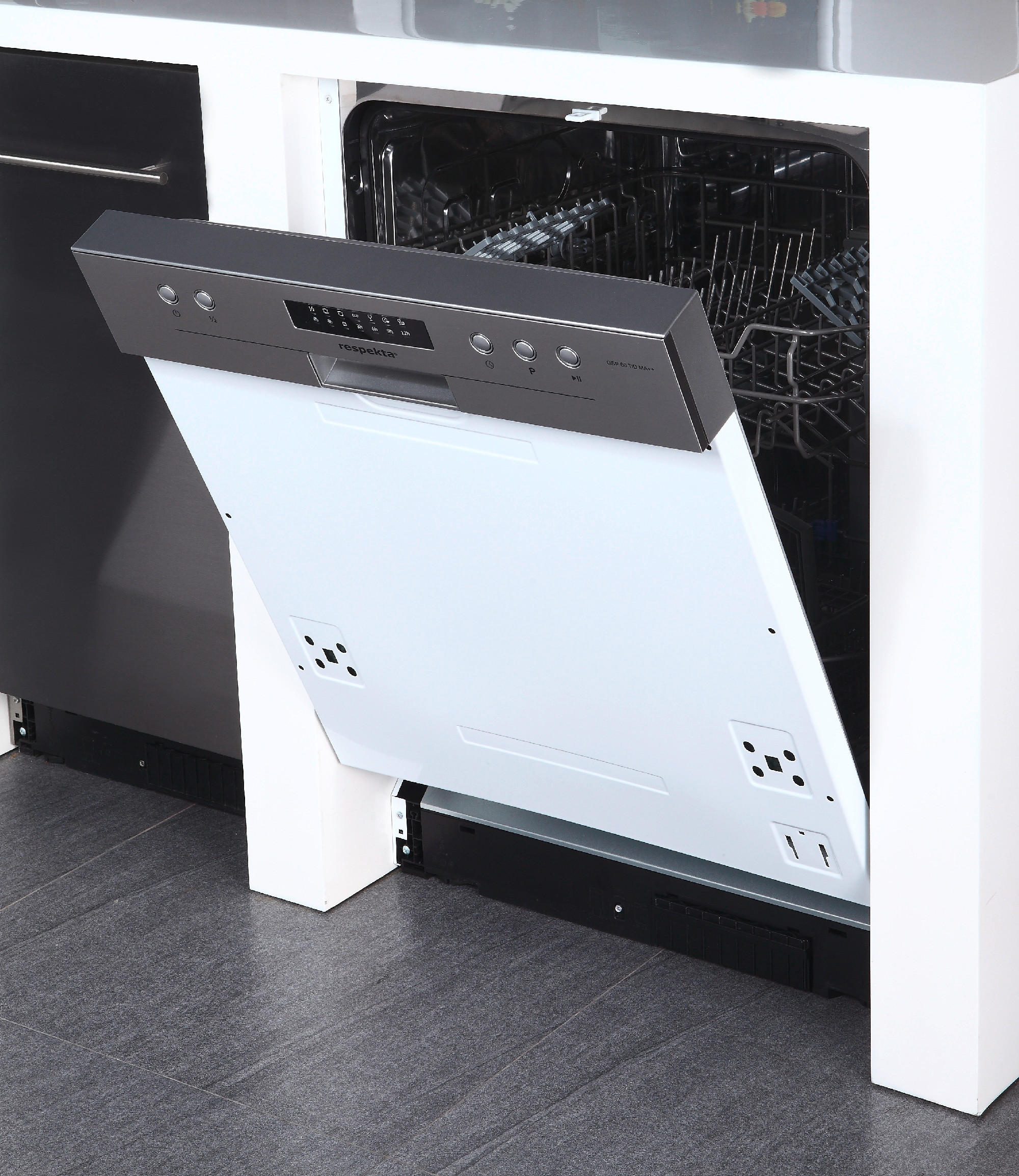 Thumbnail - Respekta Winkelküche Economy weiß matt B/H/T: ca. 280x200x172 cm