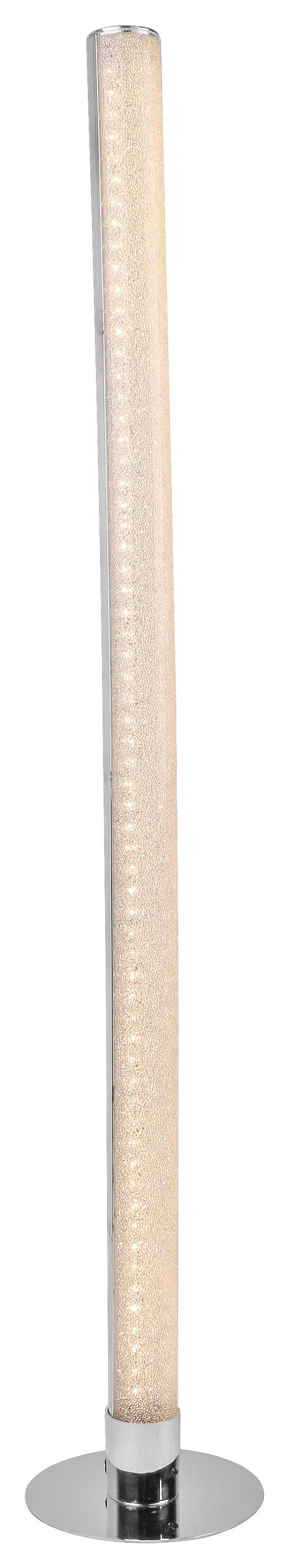 POCOline Stehleuchte Chrom klar Metall Acryl H/D: ca. 104x18 cm Polly - klar/Chrom (18,00/104,00cm)