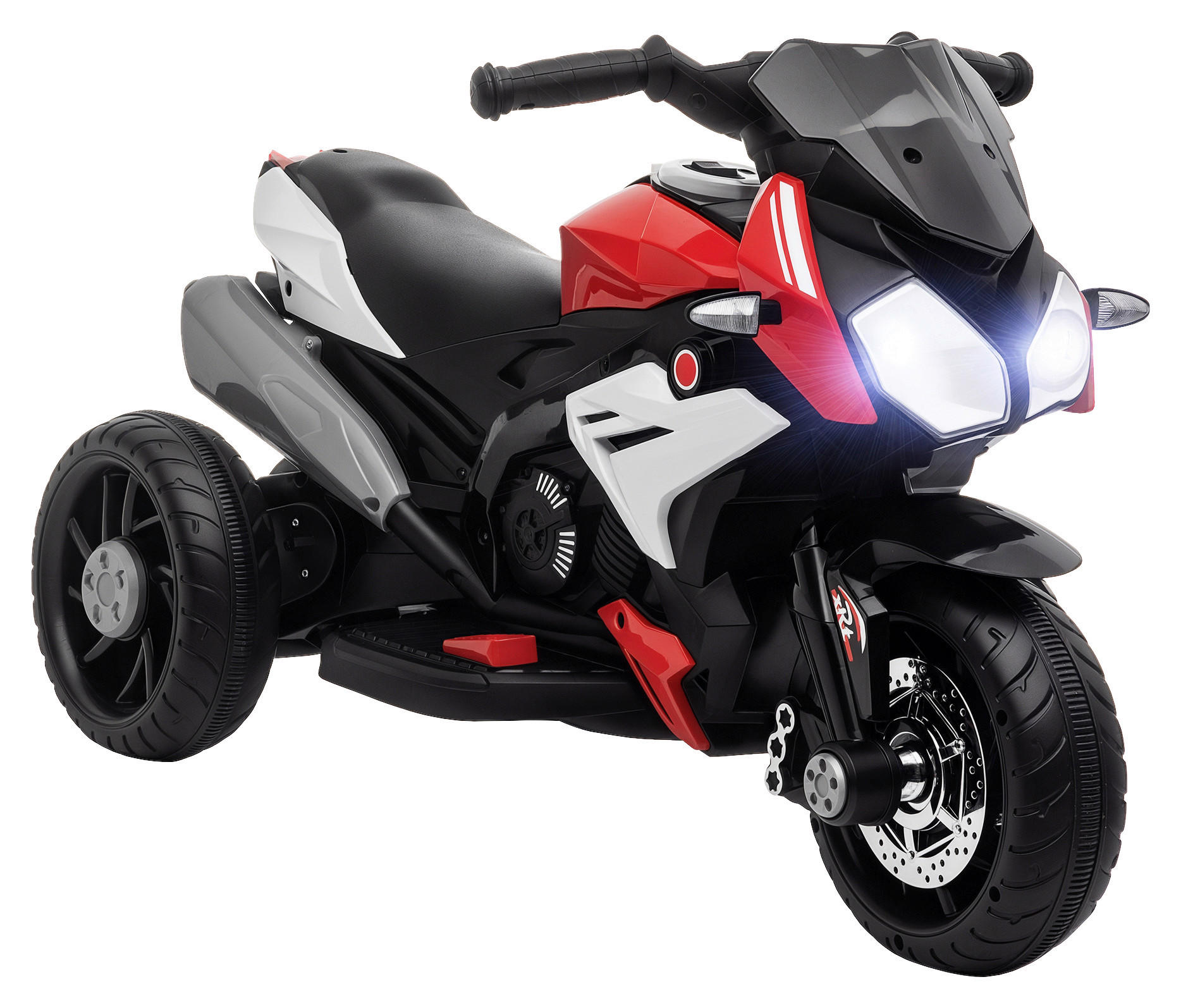 HOMCOM Kinder-Elektromotorrad rot B/H/L: ca. 42x52x86 cm Kinder-Elektromotorrad - rot/schwarz (86,00/42,00/52,00cm) - HOMCOM