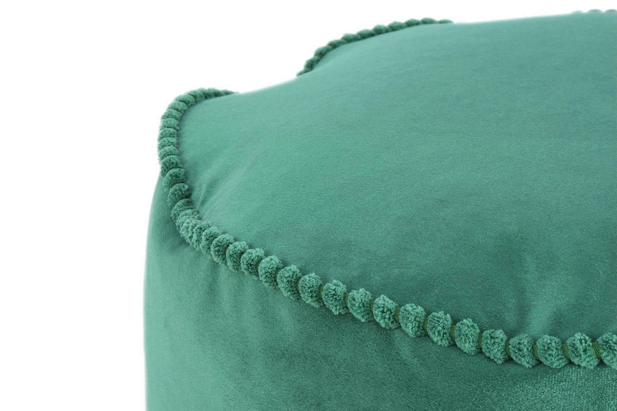360 Living Hocker Taj Mahal 100 grün H/D: ca. 32x47 cm Taj Mahal 100 - grün (47,00/32,00cm) - 360 Living