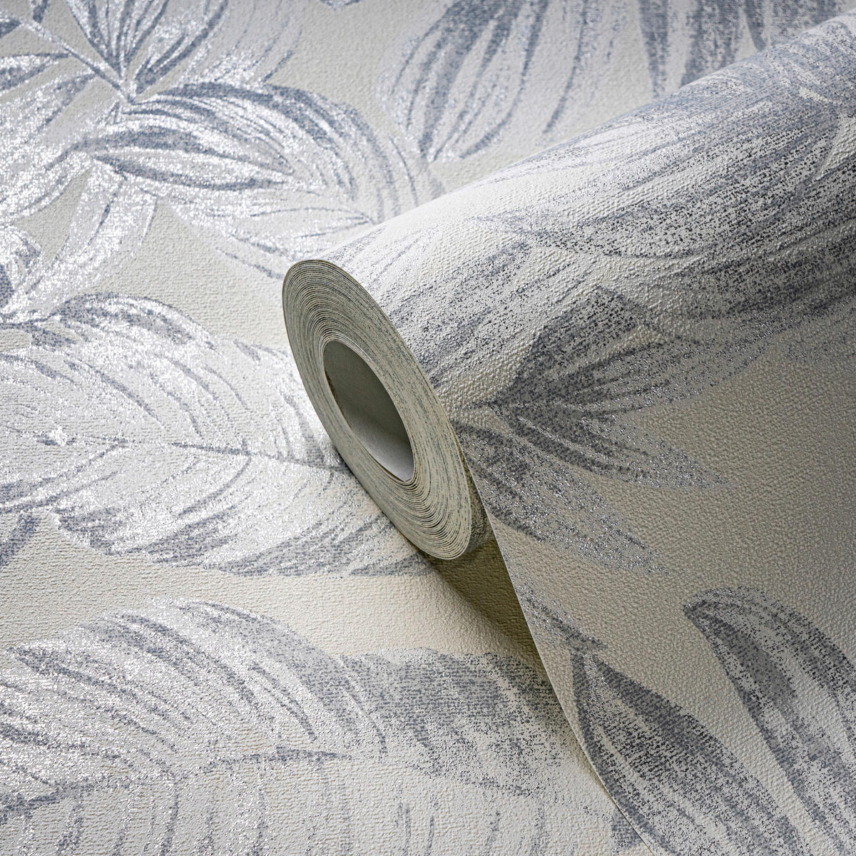 A.S.Creation Vliestapete silber B/H/D: ca. 53x1005x10 cm Vliestapete - silber (10,00/1005,00cm) - A.S.Creation