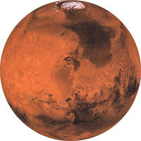 Komar Fototapete Mars D: ca. 125 cm Mars - (125,00cm) - Komar
