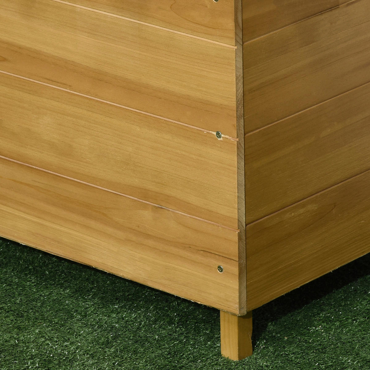 Outsunny Gartenbeet mit Rankgitter B/H/L: ca. 39x160x63 cm Gartenbeet_mit_Rankgitter - braun (63,00/39,00/160,00cm) - Outsunny
