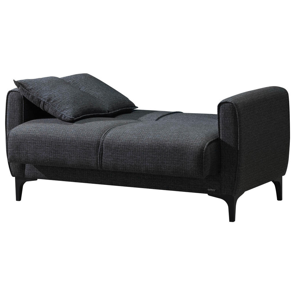 Thumbnail - Sofa 3-2-1 San Marino anthrazit Microfaser