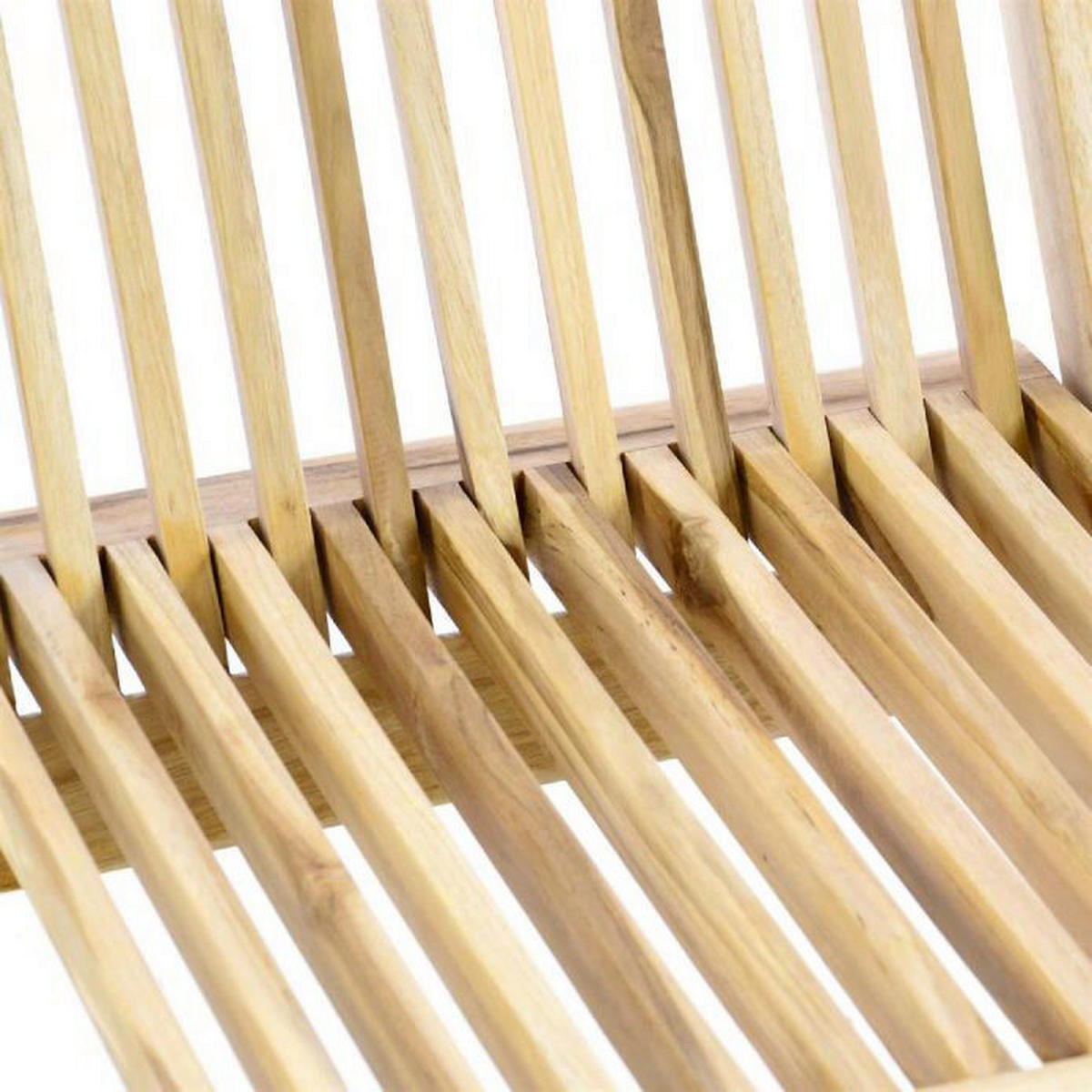 VCM Gartenstuhl 2er Set braun Teakholz B/H/T: ca. 46x89x62 cm 2er Set - braun (46,00/89,00/62,00cm) - VCM