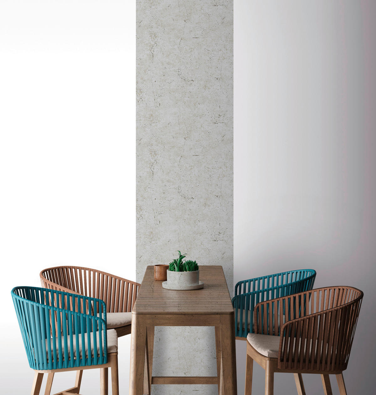 A.S.Création Tapete grau B/H/D: ca. 52x250x7,5 cm Tapete_selbstklebend - grau (7,50/250,00cm) - A.S.Creation