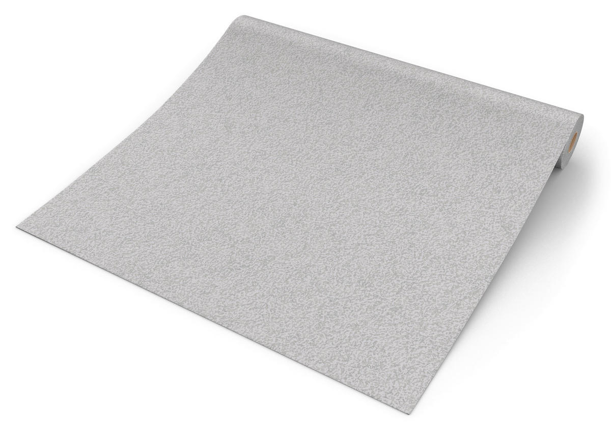 UGEPA Vinyltapete Struktur hellgrau B/L: ca. 53x1005 cm Vinyltapete_A06309 15m Podest - hellgrau (53,00/1005,00cm) - UGEPA