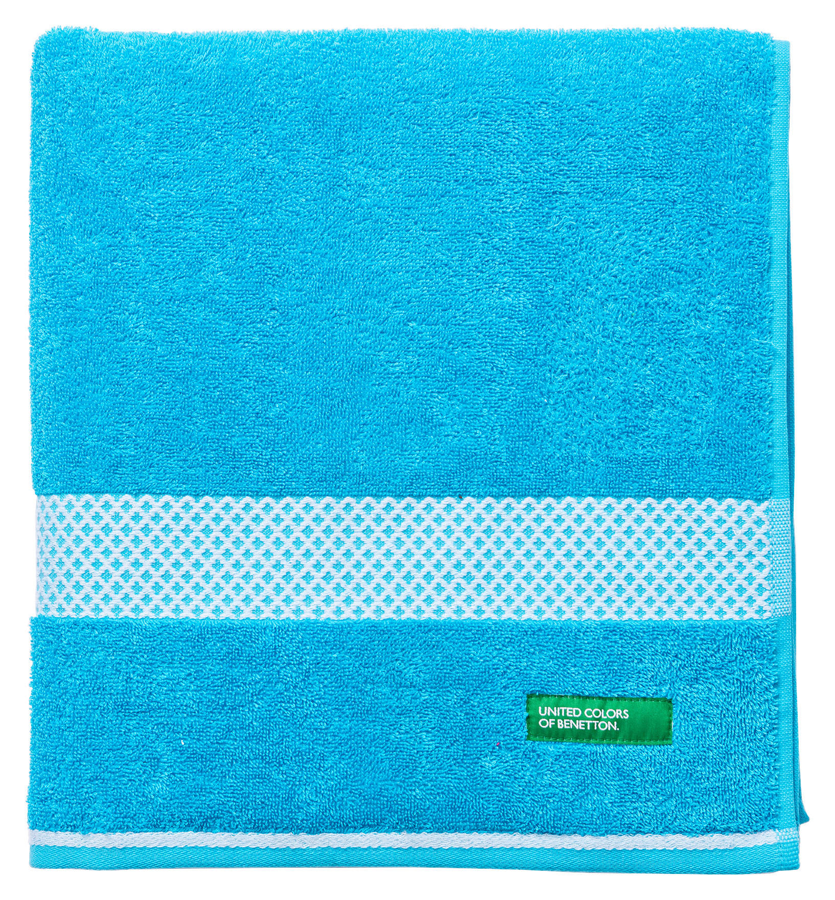 BENETTON Badetuch SUMMER SUMMER - blau (70,00/140,00cm) - BENETTON
