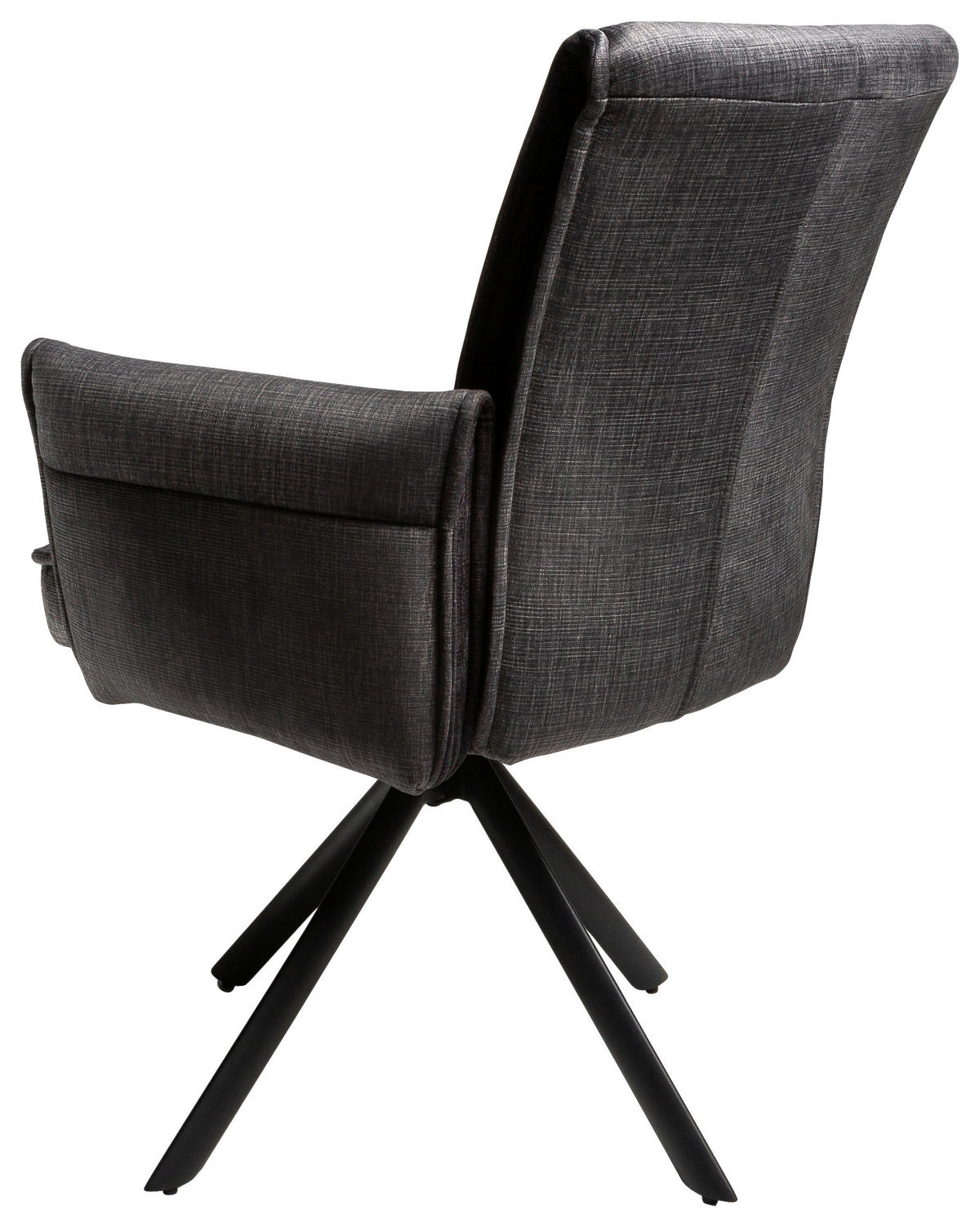 Armlehnstuhl Renate grau Samt B/H/T: ca. 59x92x67 cm Renate - grau (59,00/92,00/67,00cm)
