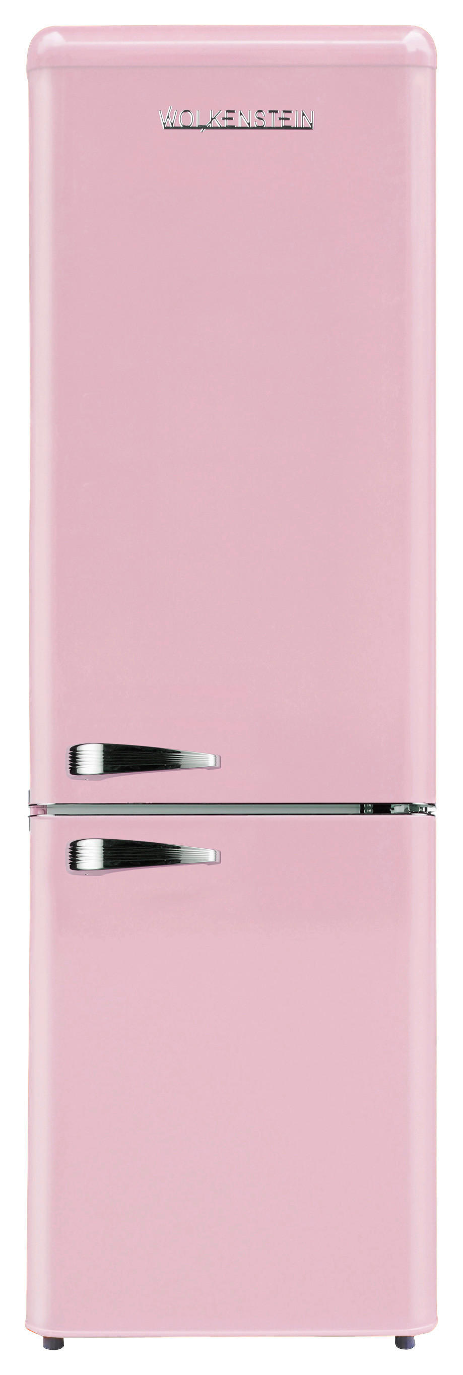 Wolkenstein Retro Kühl-/Gefrierkombination KG250.4RT SP A++ pink B/H/T: ca. 54,6x177,5x62,6 cm Kühl-/Gefrierkombi KG250.4RT SP A++ - pink (54,60/177,50/62,60cm) - Wolkenstein