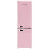 Wolkenstein Retro Kühl-/Gefrierkombination KG250.4RT SP A++ pink B/H/T: ca. 54,6x177,5x62,6 cm Kühl-/Gefrierkombi KG250.4RT SP A++ - pink (54,60/177,50/62,60cm) - Wolkenstein