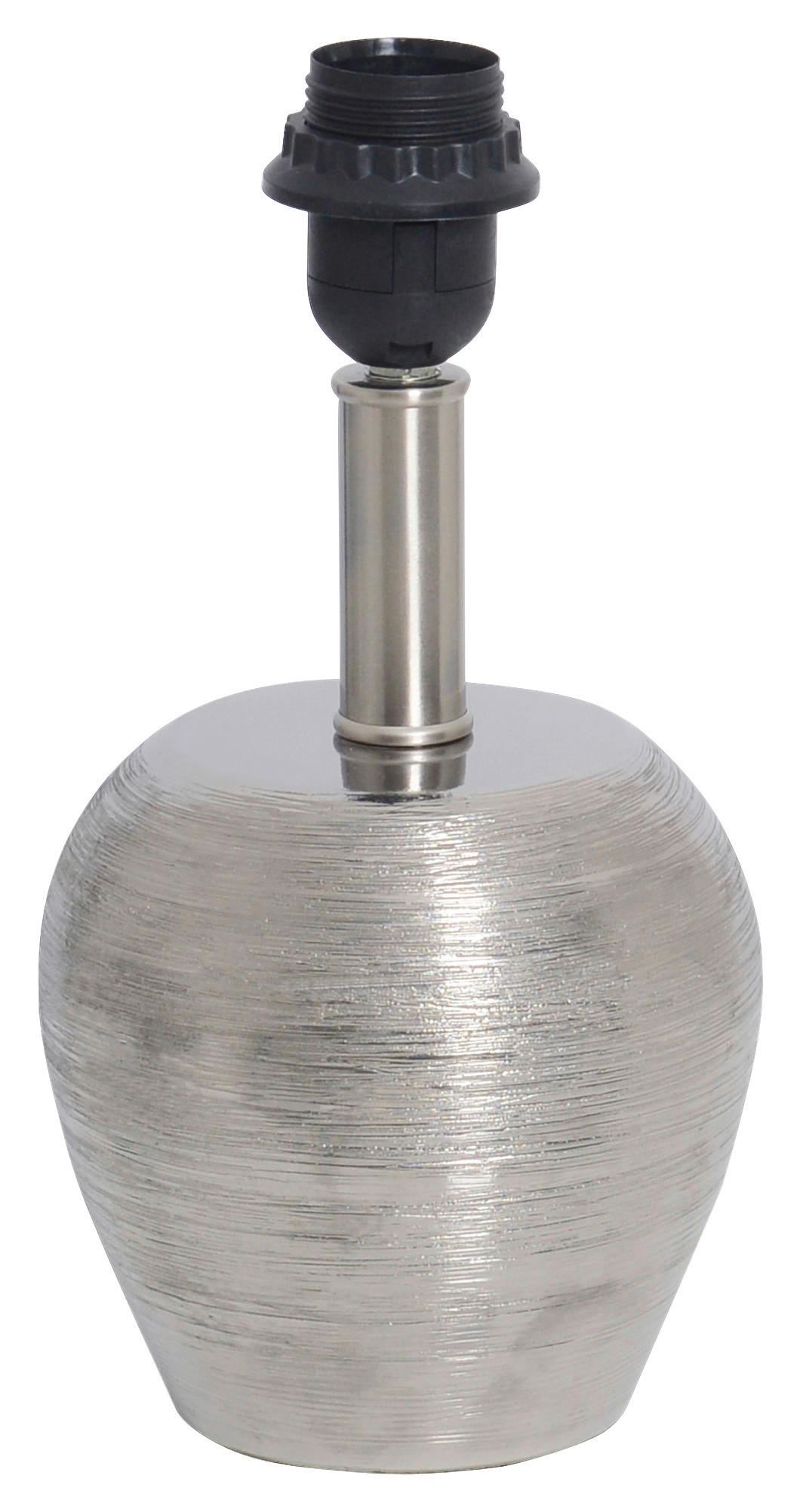 Näve Leuchten Tischleuchte NV123550 E27 Fukrum - stahlfarbig (14,50/28,00/14,50cm) - Näve Leuchten
