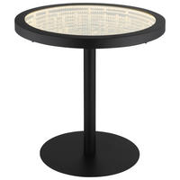 GLOBO LED-Stehleuchte schwarz Glas Metall H/D: ca. 47,5x50 cm 1 Brennstellen BRYON - schwarz (50,00/47,50cm) - GLOBO