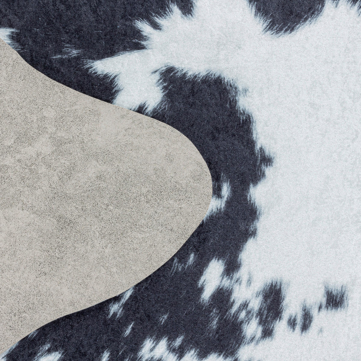 Ayyildiz Teppich ETOSHA schwarz B/L: ca. 150x200 cm ETOSHA - schwarz (150,00/200,00cm) - Ayyildiz