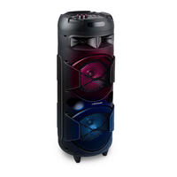 Dunlop Lautsprecher MW-538 schwarz Bluetooth-Partylautsprecher_MW-538 - schwarz - Dunlop