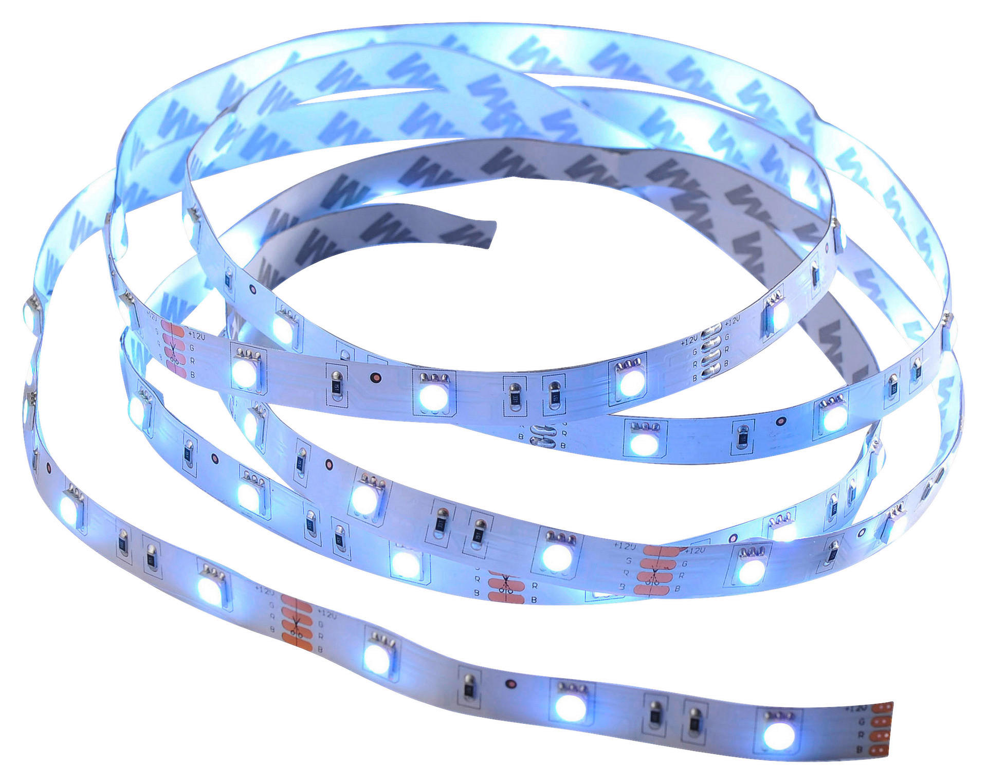 Just Light Lichtstreifen 81209-70 weiß transparent Kunststoff B/H/L: ca. 1x0,3x300 cm LED-Lichtstreifen_Teania 3m - weiß/transparent (300,00/1,00/0,30cm) - Just Light