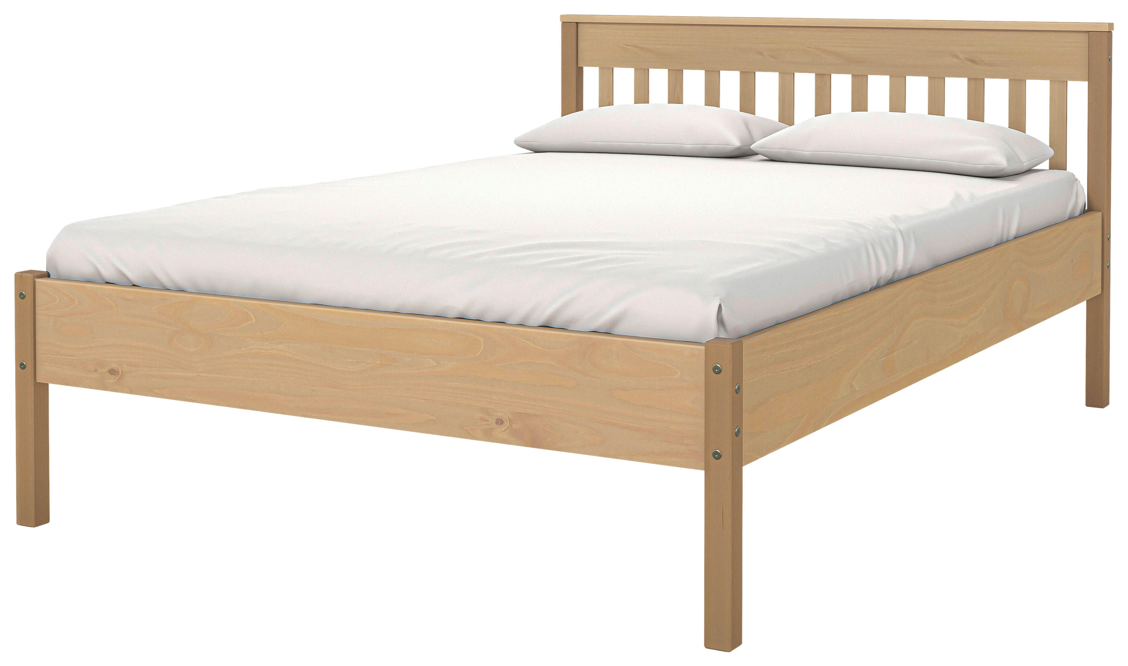 Bett Luna colonial Oak Luna colonial - Oak (209,50/147,40/91,80cm) - Inter Link