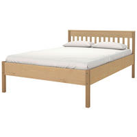 Bett Luna colonial Oak Luna colonial - Oak (209,50/147,40/91,80cm) - Inter Link