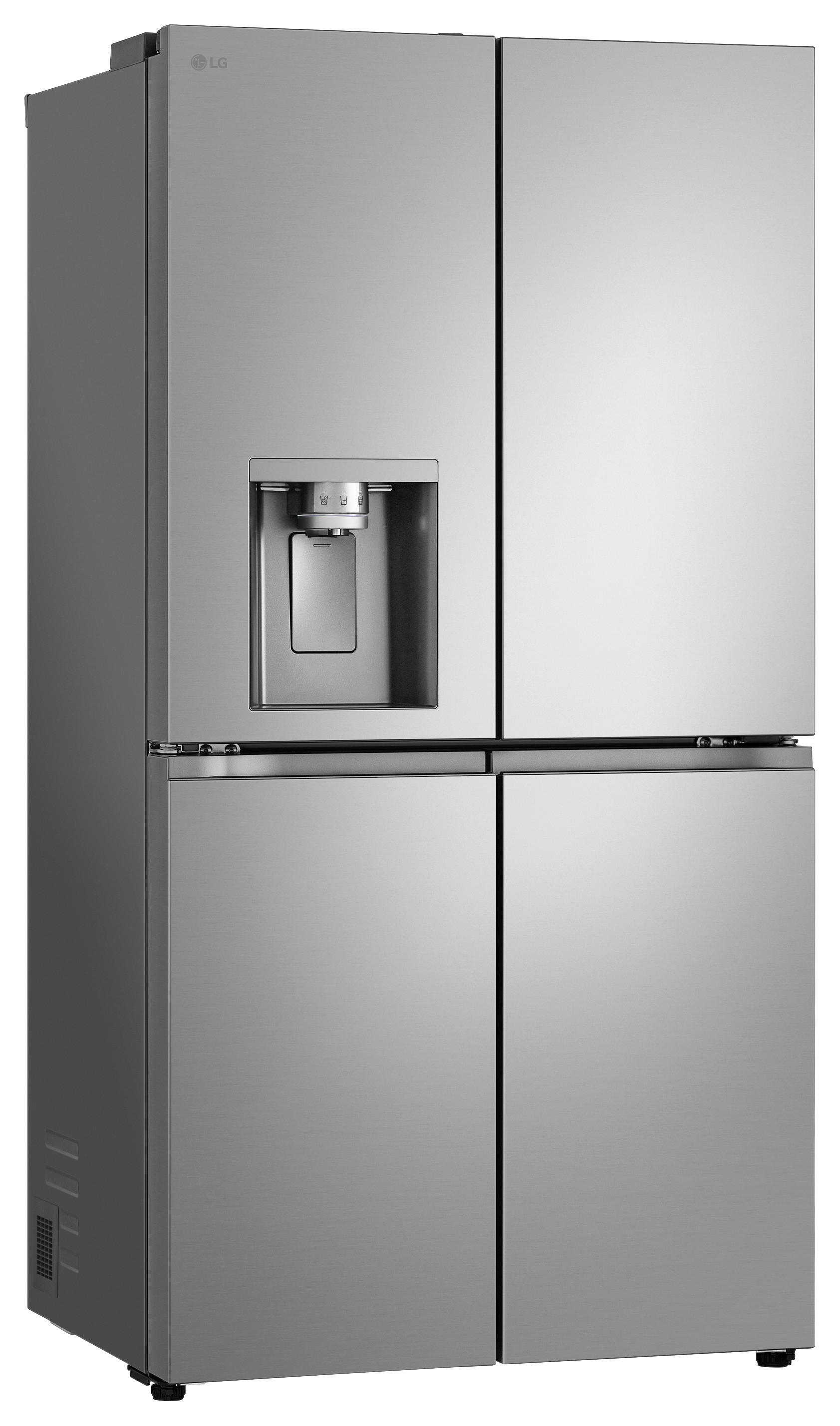 LG Multi Door GML960PYFE silber B/H/T: ca. 91,4x179,2x72,9 cm Multi-Door GML960PYFE - silber (91,40/179,20/72,90cm) - LG