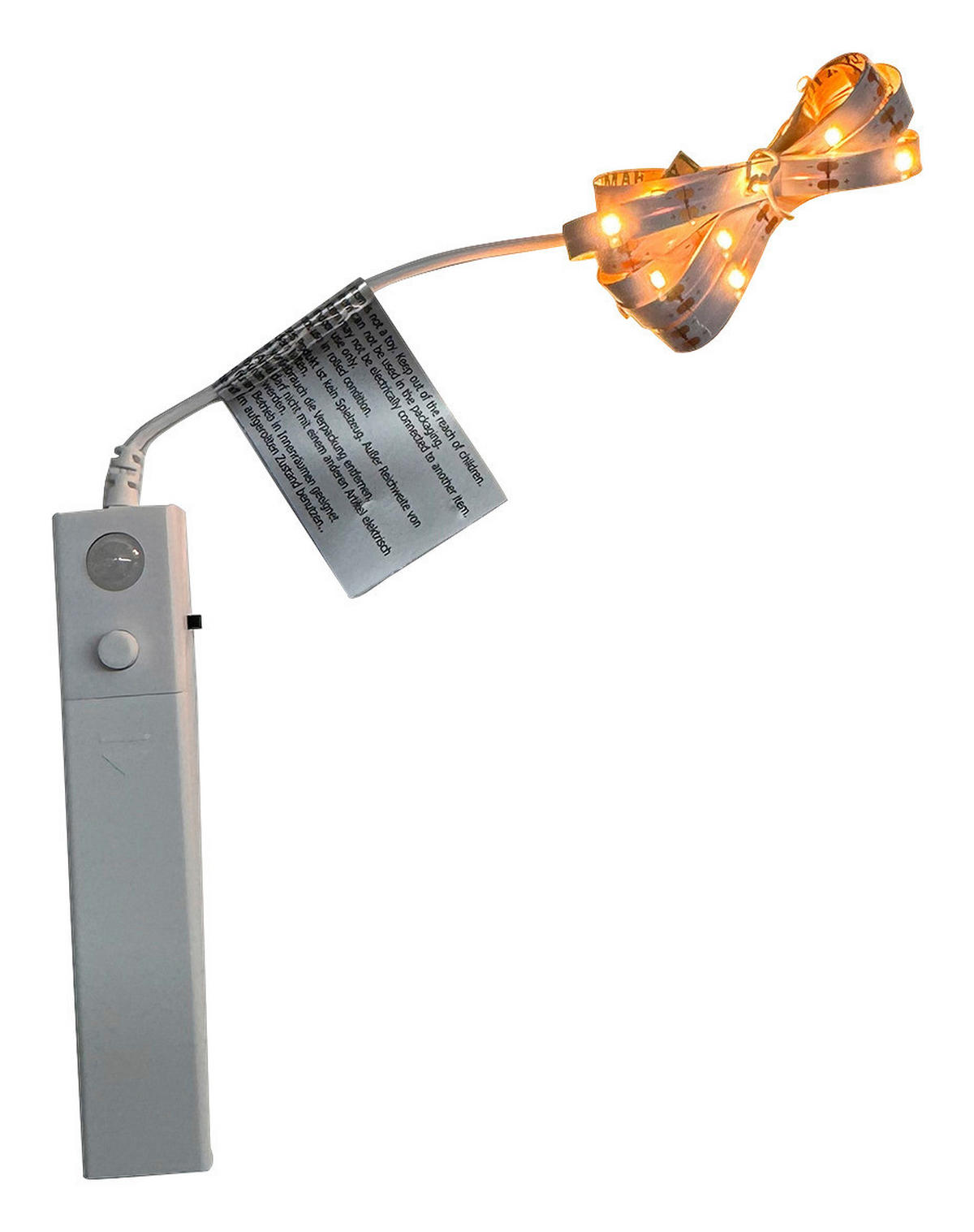 Kinderzimmerleuchte weiß L: ca. 150 cm LED-Bewegungsmelder_Bettbeleuchtung - weiß (150,00cm)