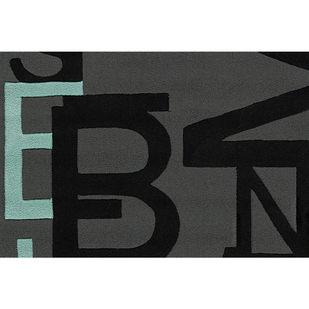 Thumbnail - Arte Espina Kurzflorteppich Sam 4161 schwarz B/L: ca. 170x240 cm