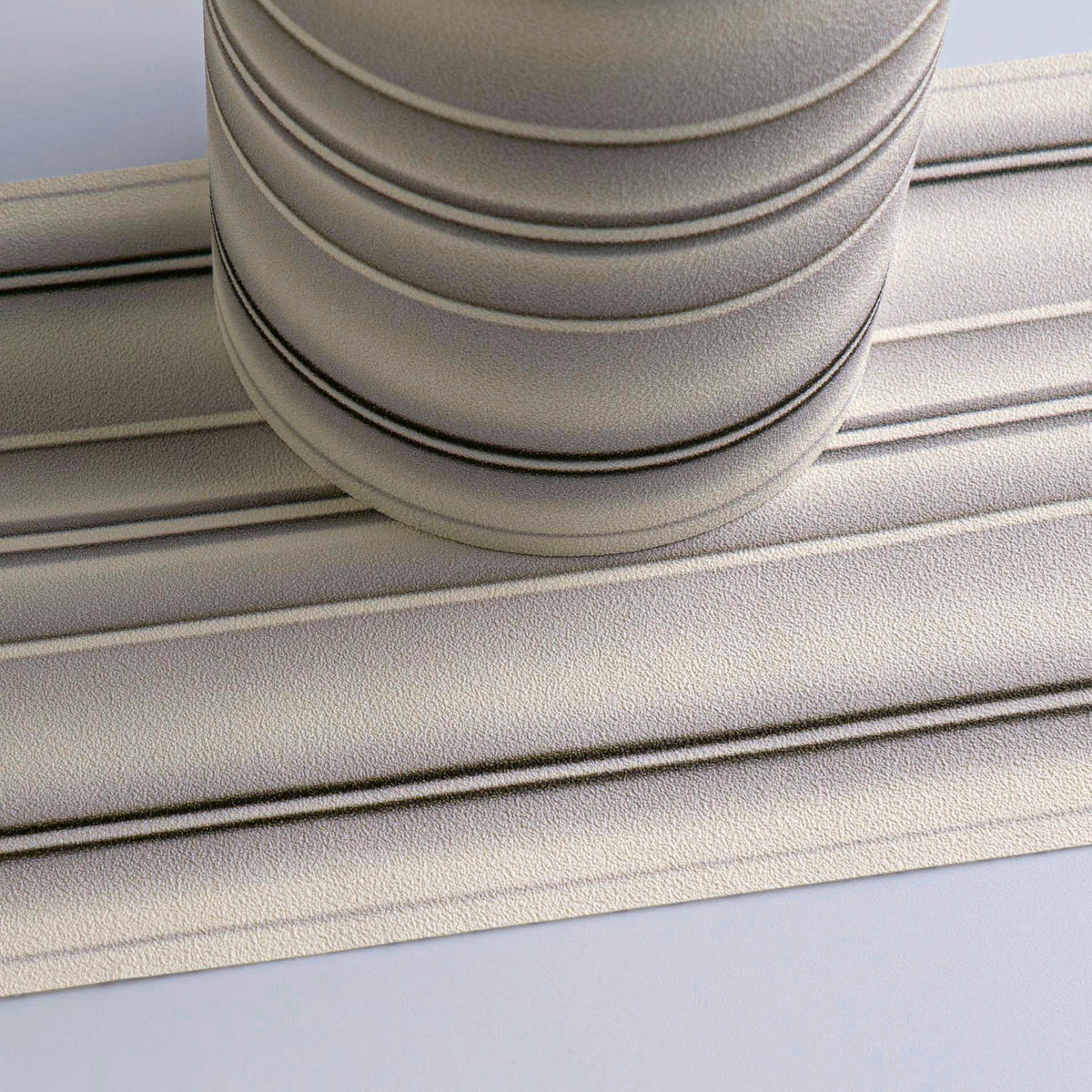 A.S.Creation Bordüre schwarz weiß grau B/H/D: ca. 5x500x6,8 cm Bordüre_selbstklebend - weiß/schwarz (6,80/500,00cm) - A.S.Creation