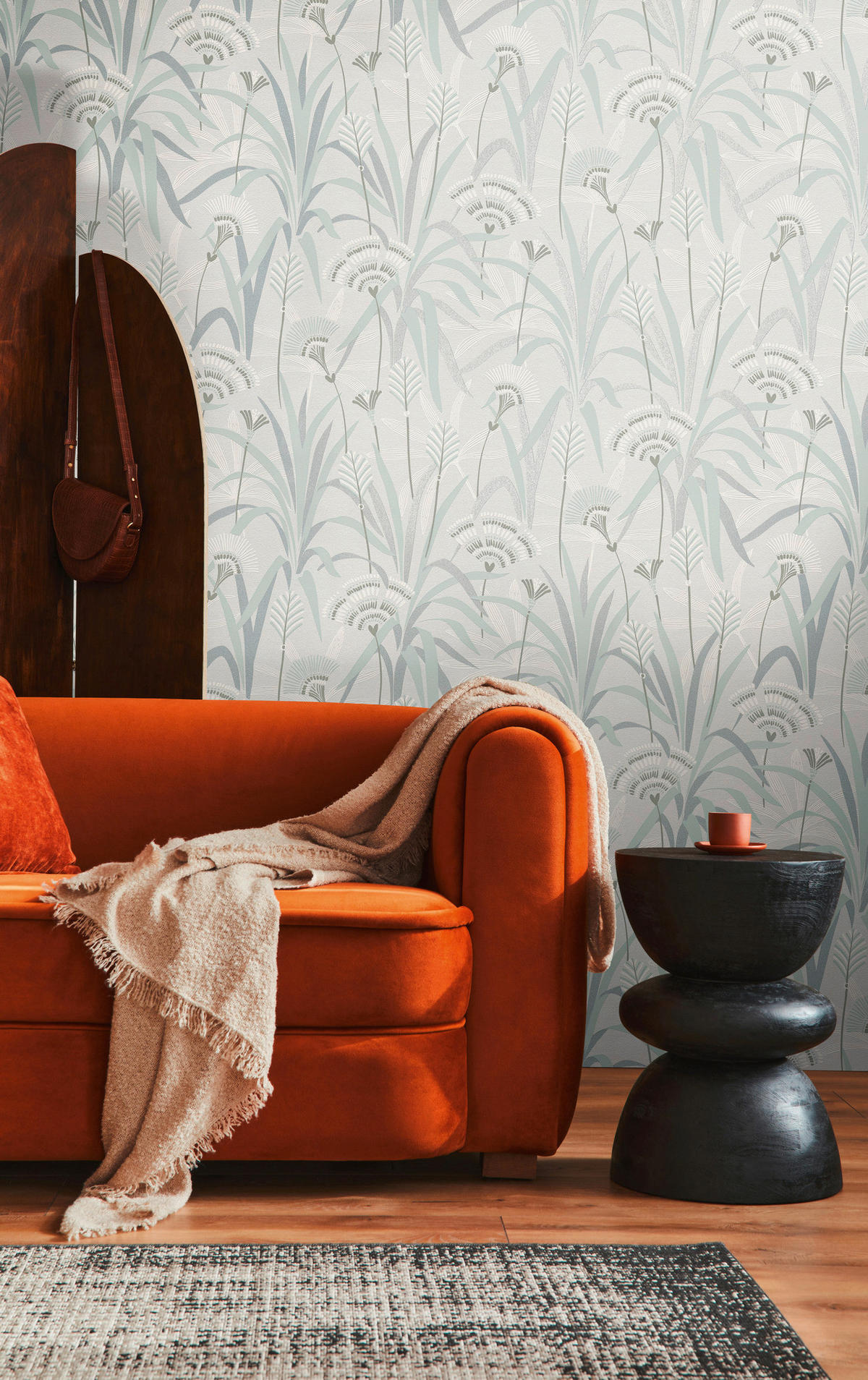 A.S.Création Vliestapete grau grün blau B/H/D: ca. 53x1005x9,2 cm Vliestapete - blau/grün (9,20/1005,00cm) - A.S.Creation