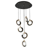 POCOline LED-Pendelleuchte schwarz Metall B/H/L: ca. 35x155x35 cm LED-Pendelleuchte_Emilie - schwarz (35,00/35,00/155,00cm) - POCOline