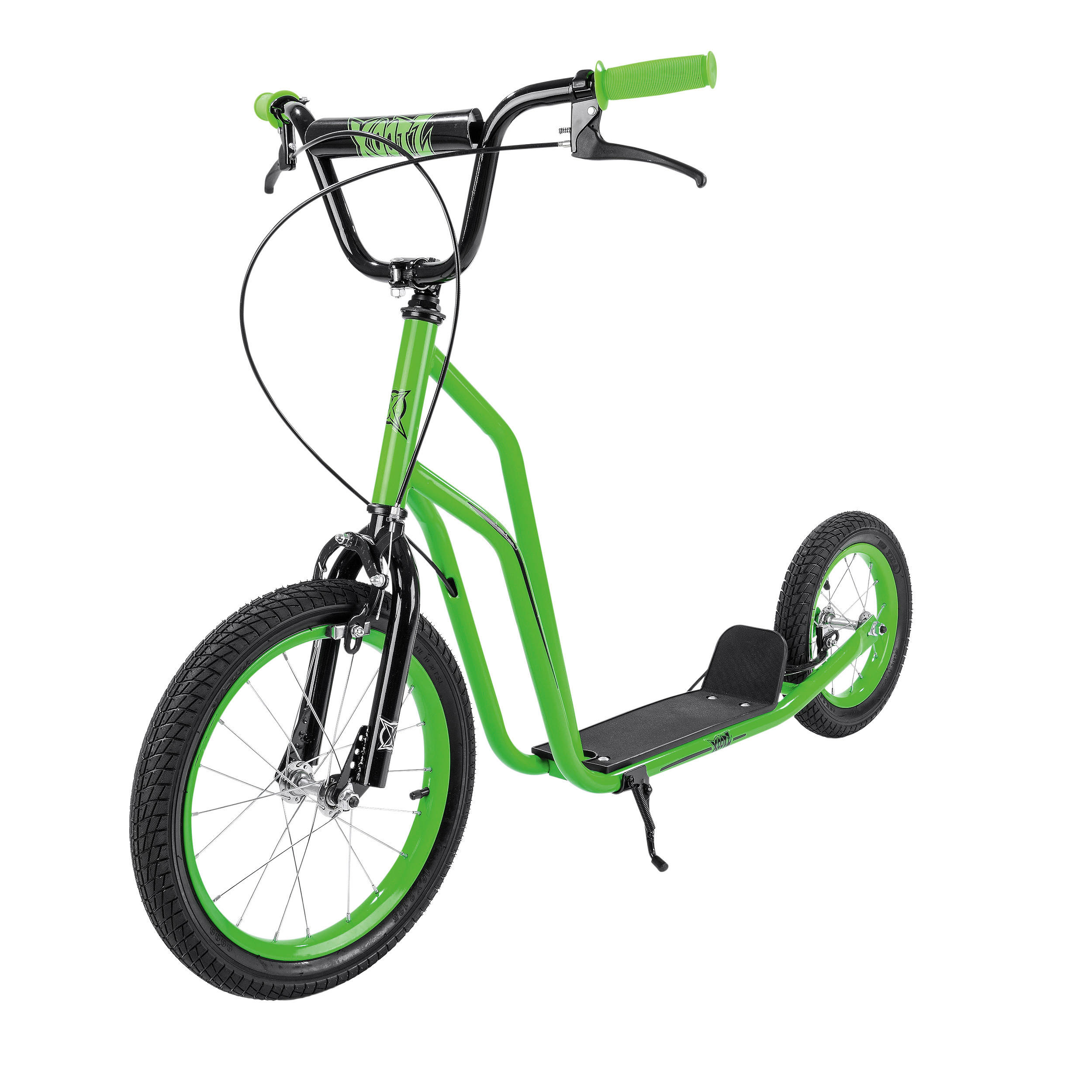 Xootz Tretroller BMX Scooter grün B/H/L: ca. 64x84x123 cm BMX Scooter - grün (123,00/64,00/84,00cm) - Xootz