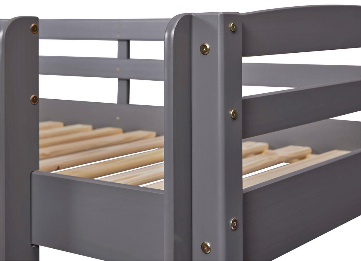 Etagenbett Lavius grau Lavius - grau (212,00/147,00/99,00cm)