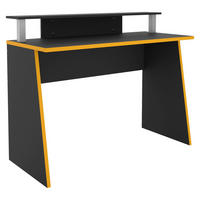 Gaming-Schreibtisch  anthrazit orange B/H/T: ca. 117x93x50 cm Zocker_Pro_Gaming-Schreibtisch - orange/anthrazit (117,00/93,00/50,00cm)