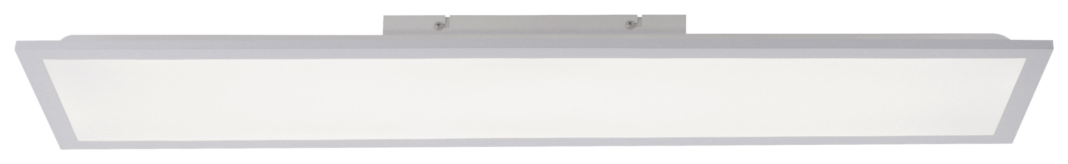 Just Light Deckenleuchte 12204-16  Flat weiß Kunststoff B/H/L: ca. 25x6x100 cm Flat - weiß (100,00/25,00/6,00cm) - Just Light