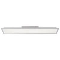 Just Light Deckenleuchte 12204-16  Flat weiß Kunststoff B/H/L: ca. 25x6x100 cm Flat - weiß (100,00/25,00/6,00cm) - Just Light
