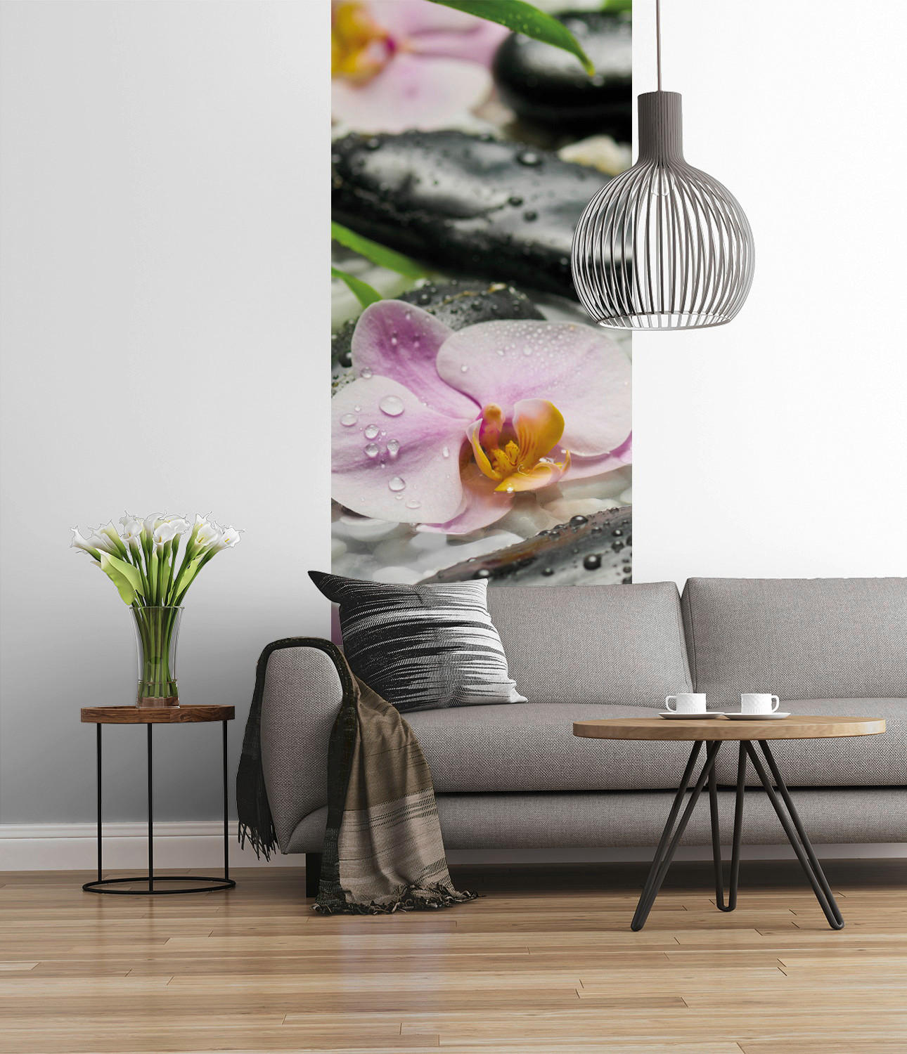 Komar Fototapete Wellness B/L: ca. 100x280 cm Wellness - (100,00/280,00cm) - Komar